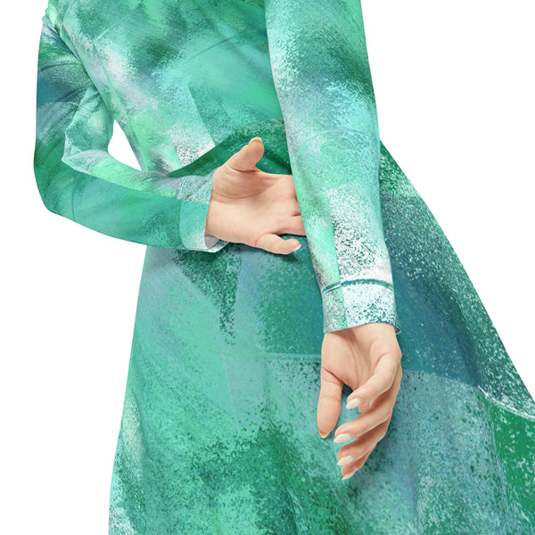 Women's Long Sleeve Dance Dress
