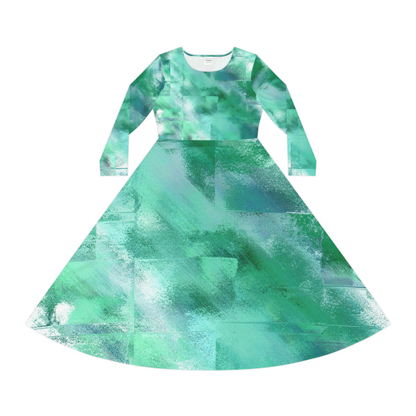 Women's Long Sleeve Dance Dress