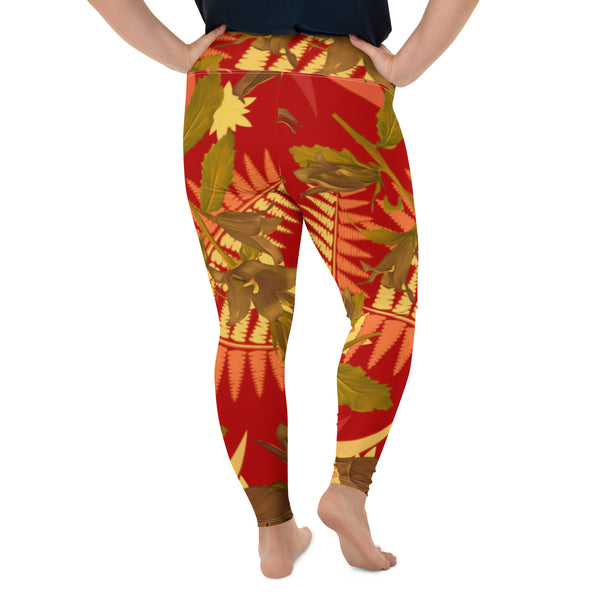 All-Over Print Plus Size Leggings