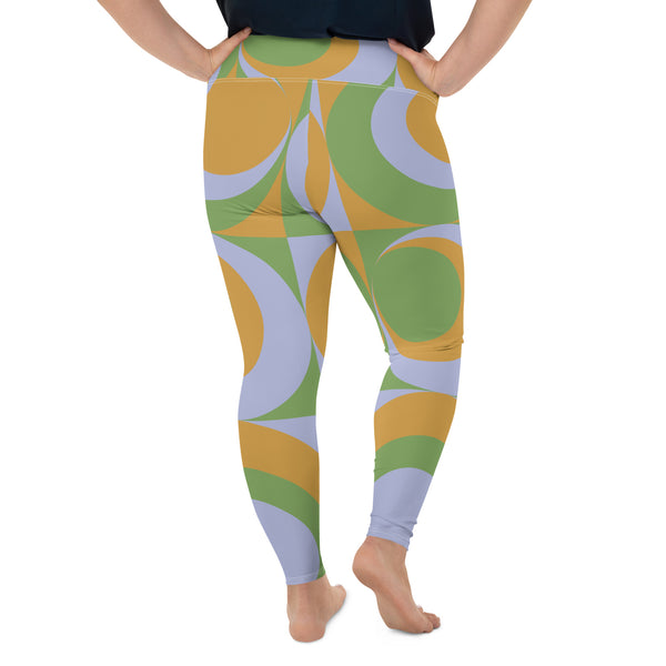 All-Over Print Plus Size Leggings