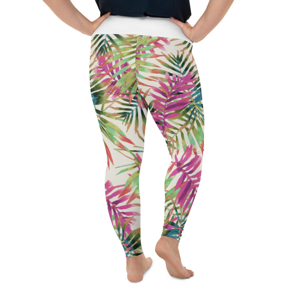 All-Over Print Plus Size Leggings