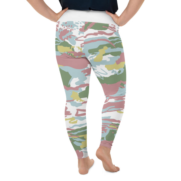 All-Over Print Plus Size Leggings