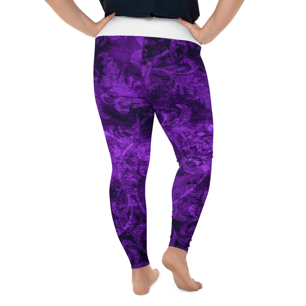 All-Over Print Plus Size Leggings