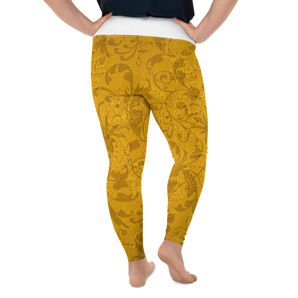 All-Over Print Plus Size Leggings