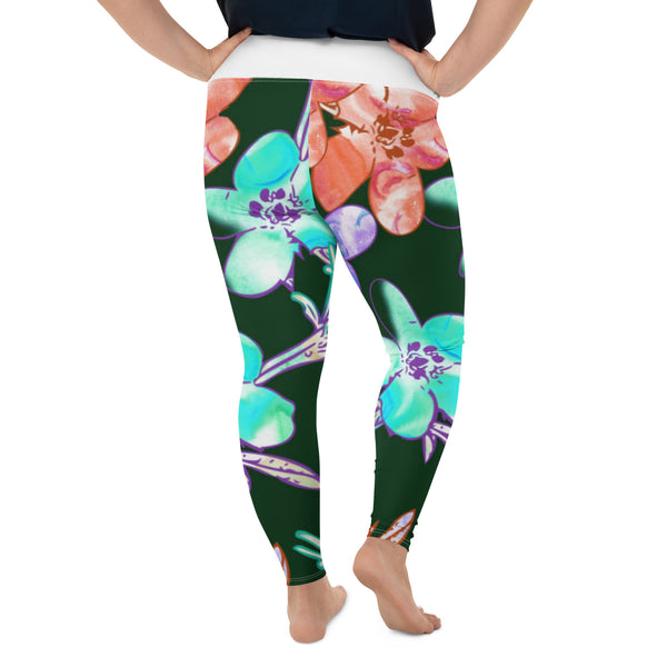 All-Over Print Plus Size Leggings