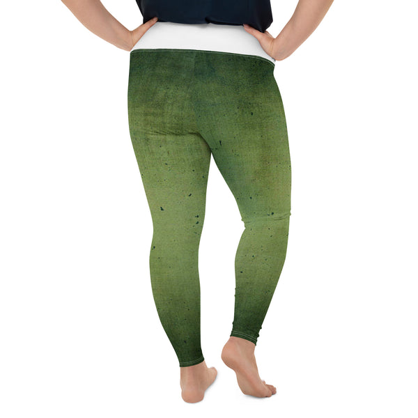 All-Over Print Plus Size Leggings