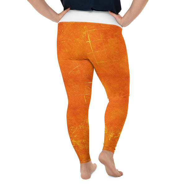 All-Over Print Plus Size Leggings