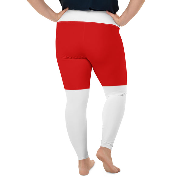 All-Over Print Plus Size Leggings