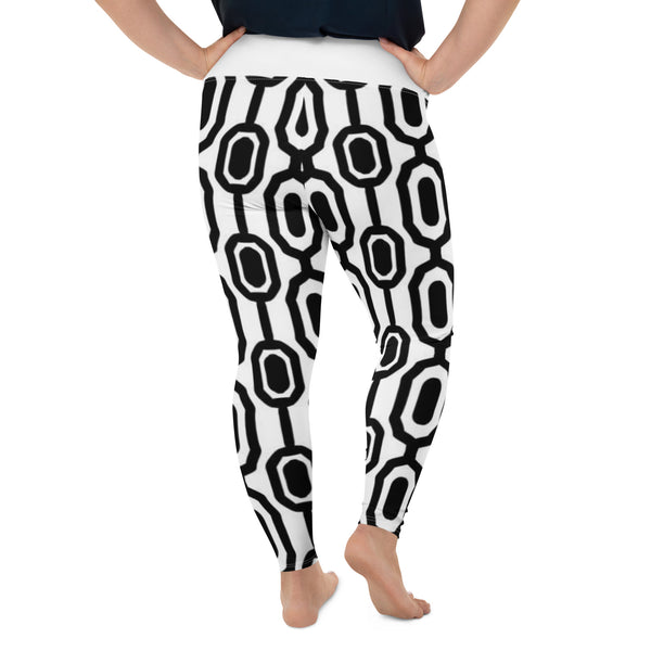 All-Over Print Plus Size Leggings