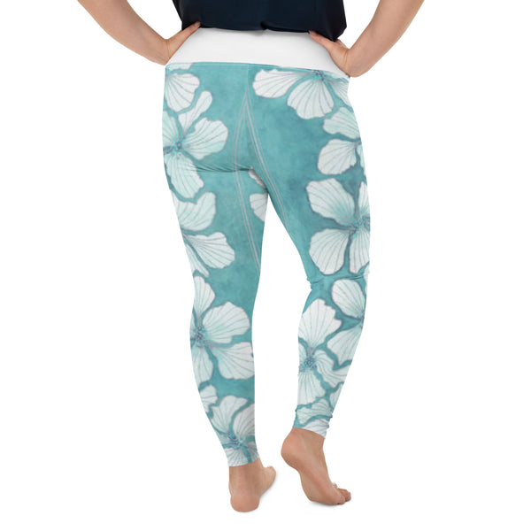All-Over Print Plus Size Leggings