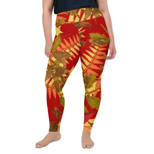 All-Over Print Plus Size Leggings