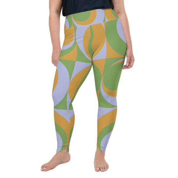 All-Over Print Plus Size Leggings