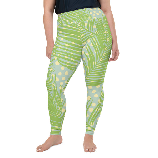 All-Over Print Plus Size Leggings