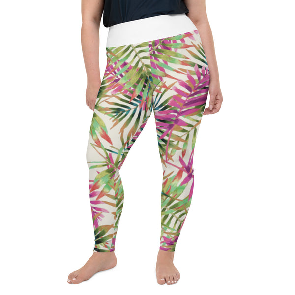 All-Over Print Plus Size Leggings