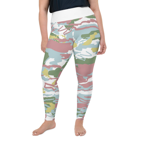 All-Over Print Plus Size Leggings