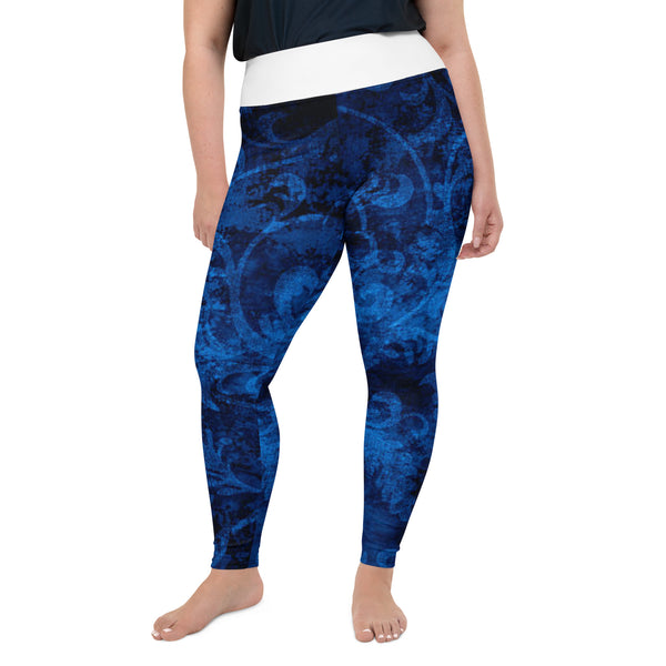 All-Over Print Plus Size Leggings