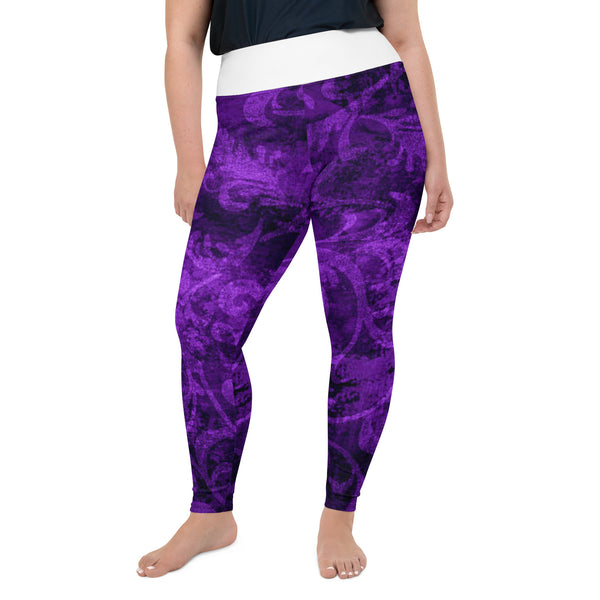 All-Over Print Plus Size Leggings