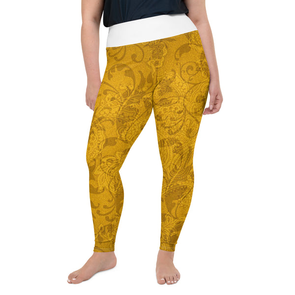 All-Over Print Plus Size Leggings