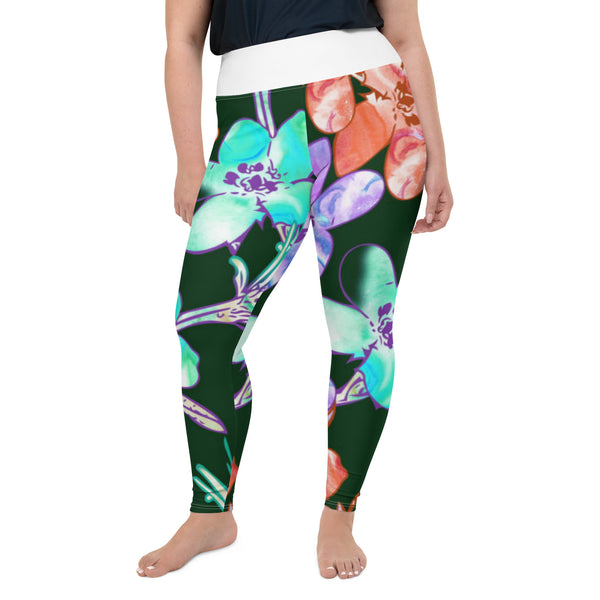 All-Over Print Plus Size Leggings