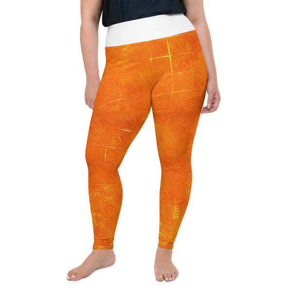 All-Over Print Plus Size Leggings