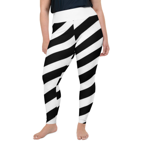 All-Over Print Plus Size Leggings