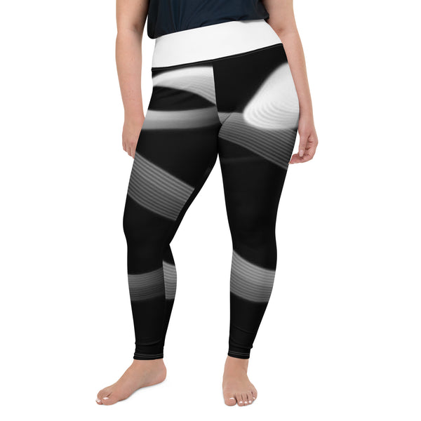 All-Over Print Plus Size Leggings