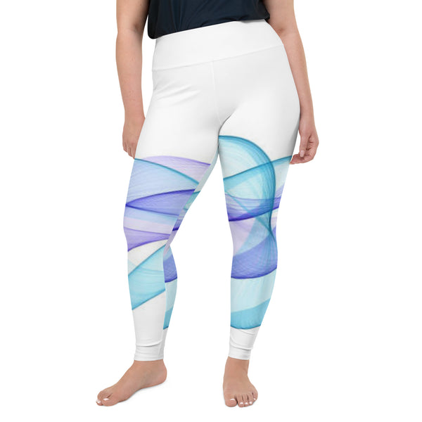 All-Over Print Plus Size Leggings
