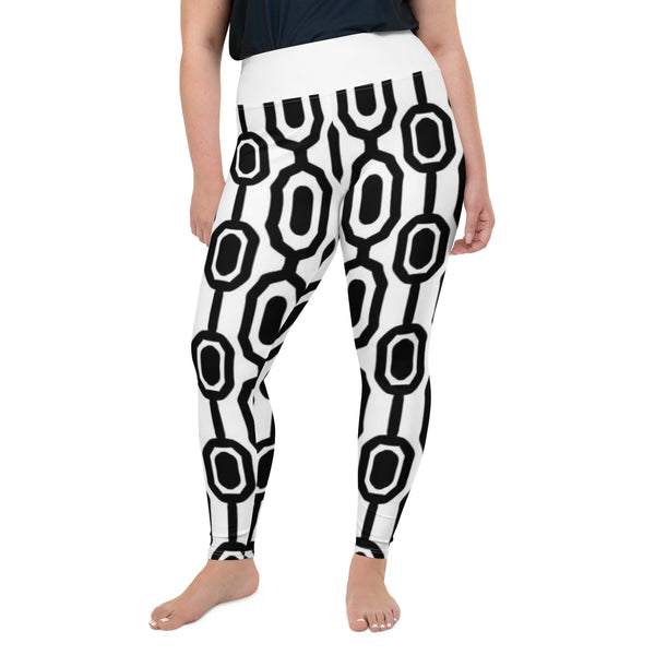 All-Over Print Plus Size Leggings