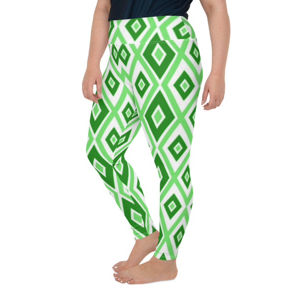 All-Over Print Plus Size Leggings