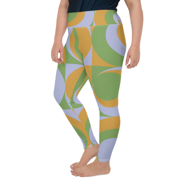All-Over Print Plus Size Leggings