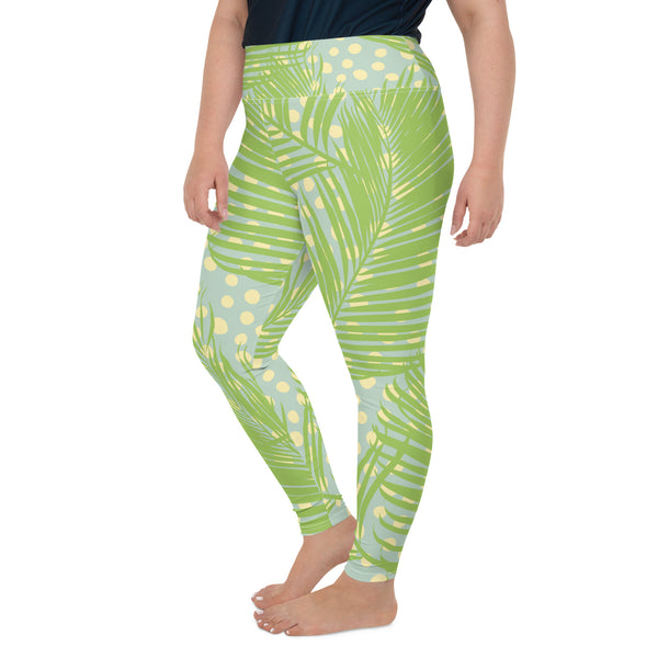 All-Over Print Plus Size Leggings