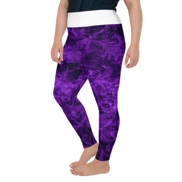 All-Over Print Plus Size Leggings