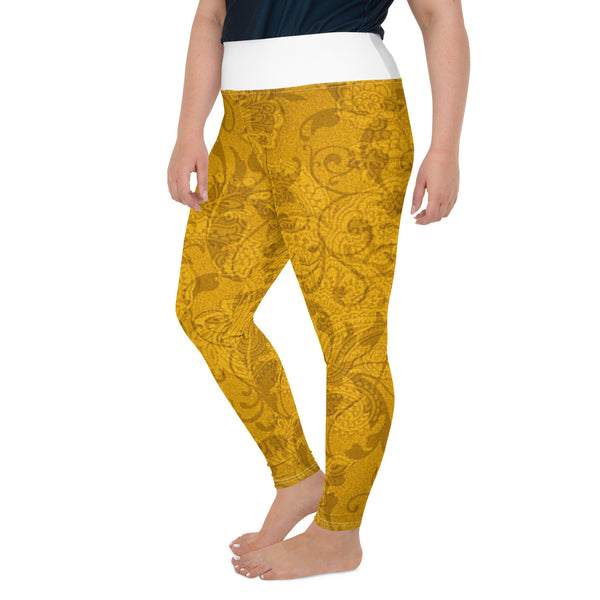 All-Over Print Plus Size Leggings