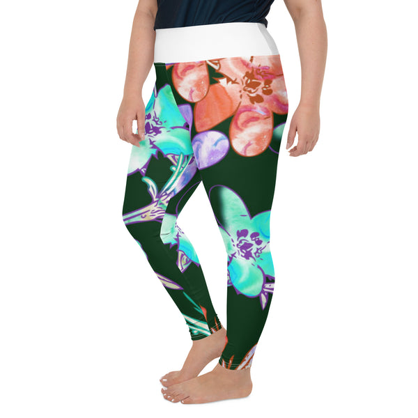 All-Over Print Plus Size Leggings