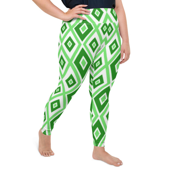 All-Over Print Plus Size Leggings