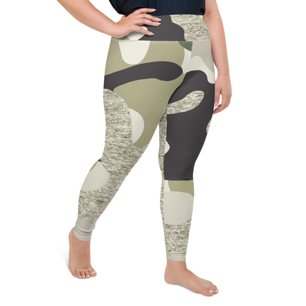 All-Over Print Plus Size Leggings