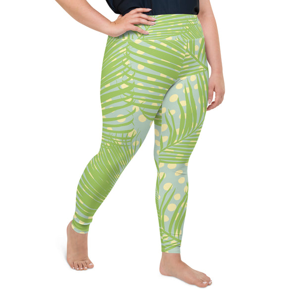 All-Over Print Plus Size Leggings