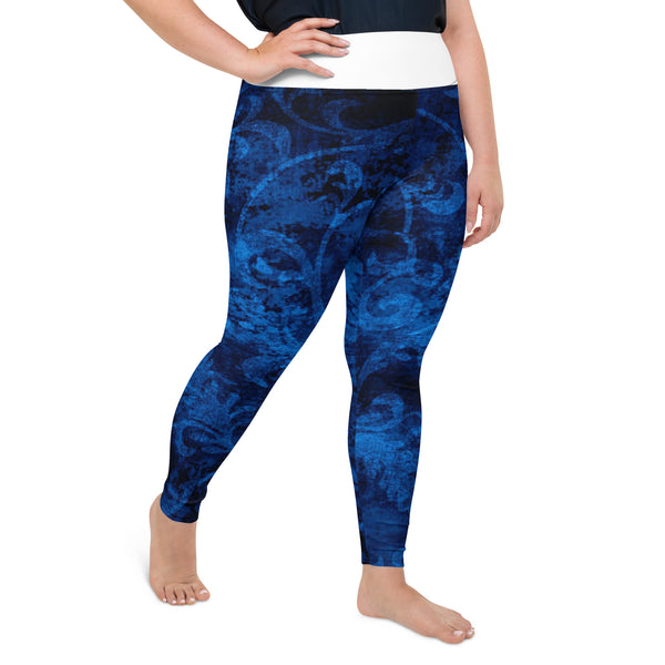 All-Over Print Plus Size Leggings