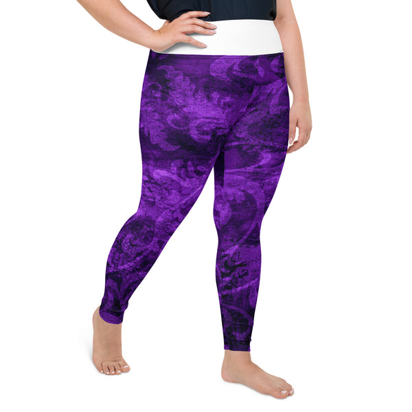 All-Over Print Plus Size Leggings