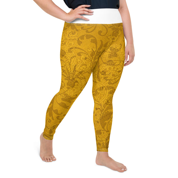 All-Over Print Plus Size Leggings