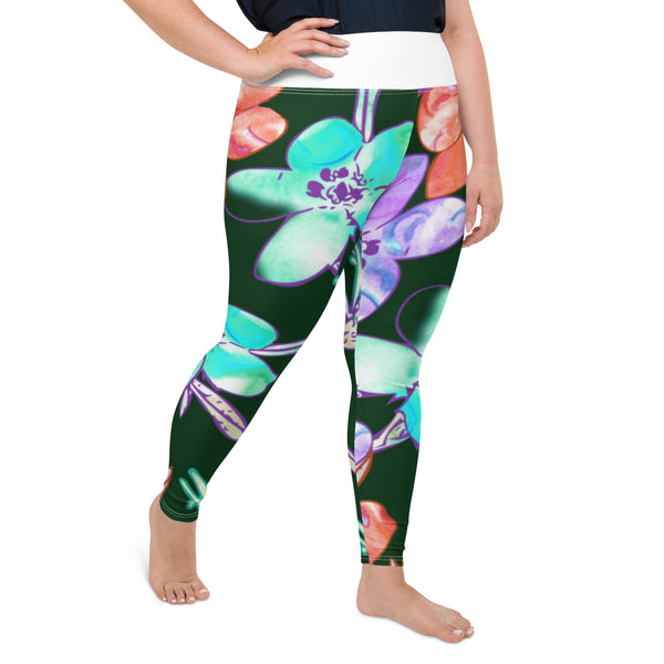All-Over Print Plus Size Leggings