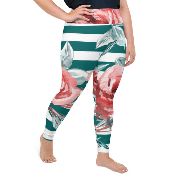 All-Over Print Plus Size Leggings
