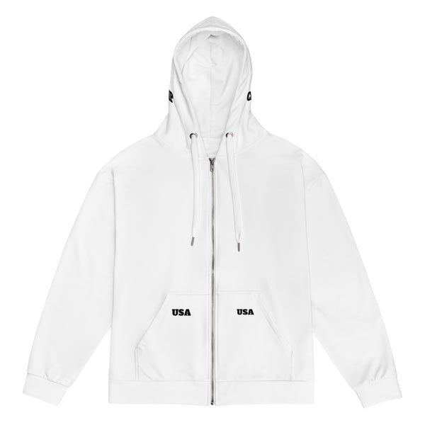 Unisex zip hoodie