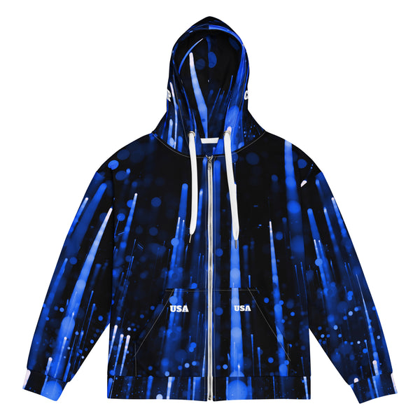 Unisex zip hoodie
