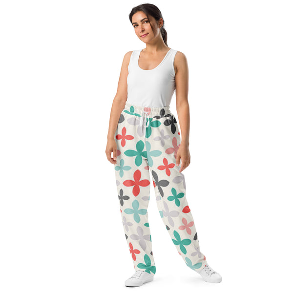 Wide-leg joggers