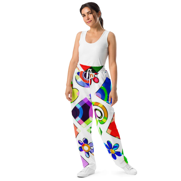 Wide-leg joggers