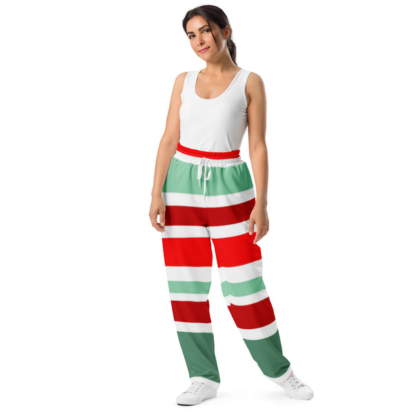 Wide-leg joggers
