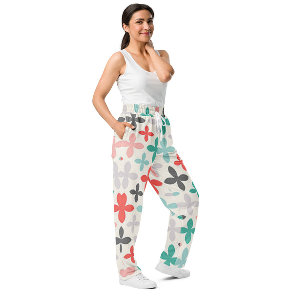 Wide-leg joggers