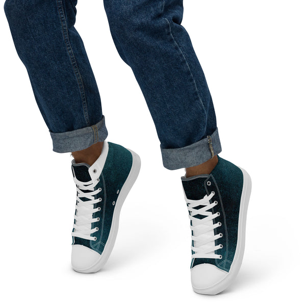 Men’s high top canvas shoes