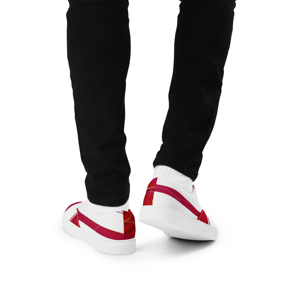 Men’s lace-up canvas shoes